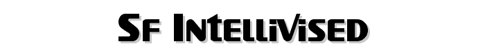 SF Intellivised font